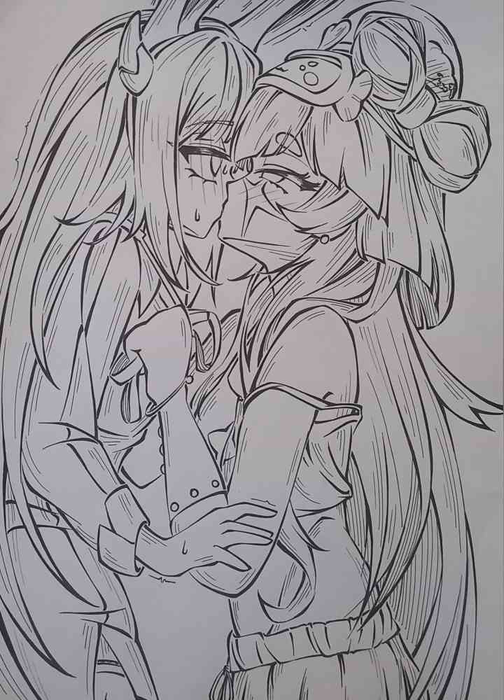 kiss sketch 49f39170